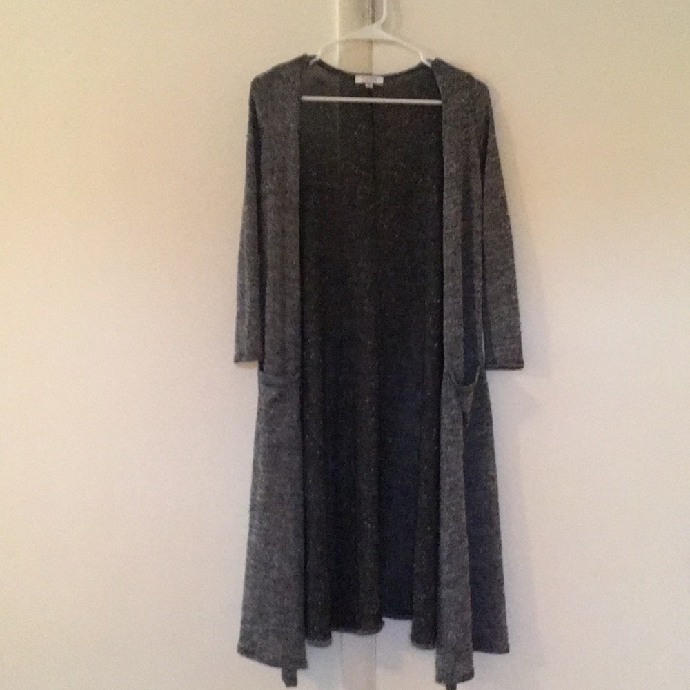 LuLaRoe Sarah Charcoal Gray